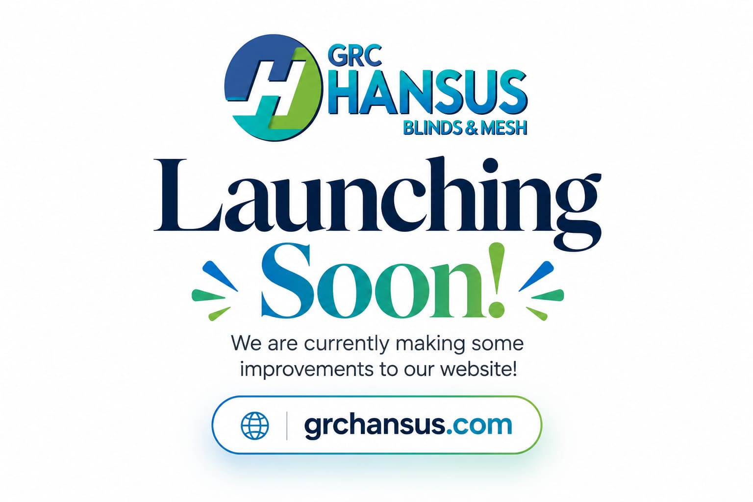 Coming Soon Announcement